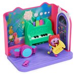 Spin Master 6065830 - Gabby's Dollhouse - Salle de musique Groovy avec la figurine de Daniel James Catnip