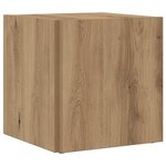 vidaXL Table d'appoint chêne artisanal 33x33x34 cm bois d'ingénierie