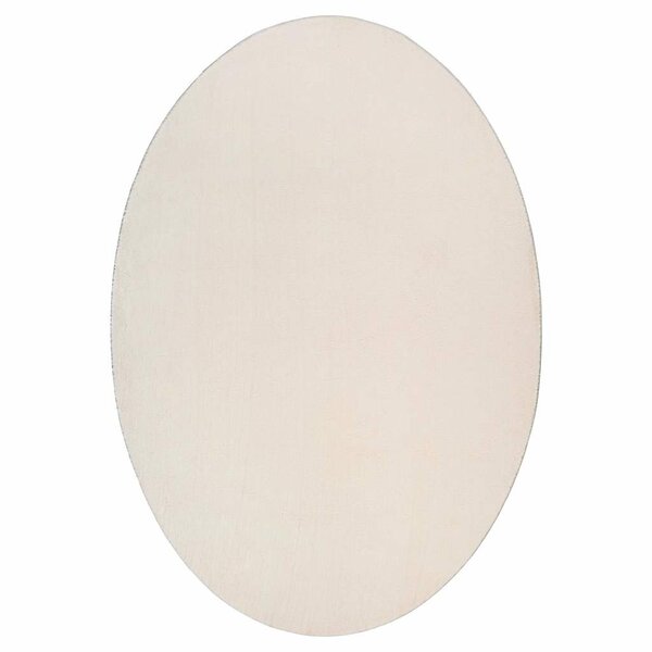 vidaXL Tapis Beige 140 x 200 cm Polyester