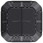 vidaXL Composteur de jardin Noir 93 3x93 3x113 cm 740 L