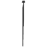 vidaXL Tête de lit Chêne noir 135 cm Bois d'ingénierie