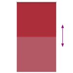 vidaXL Store enrouleur occultant rouge largeur du tissu 126 6 cm