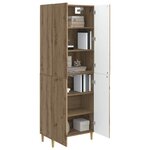 vidaXL Ensemble de Meubles 2 Pièces Chêne artisanal 66 x 34 5 x 90 cm