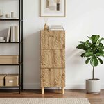 vidaXL Armoire à tiroirs 33 x 34 5 x 90 cm Bois d'ingénierie