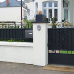 Préface 1 porte Gris anthracite mat RAL 7016 M