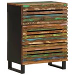 vidaXL Buffets 3 Pièces 60x34x75 cm bois d'acacia massif