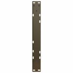 vidaXL Pieds de table basse en forme de V  2 pièces  acier naturel  60 x (42-43 3) cm