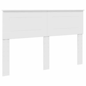 vidaXL Tête de lit Blanc Brillant 160 cm Bois d'ingénierie