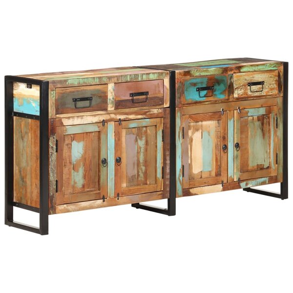 vidaXL Buffet 172x35x80 cm Bois de récupération massif