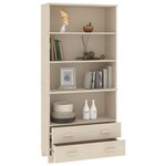 vidaXL Buffet HAMAR Bois massif de pin Marron miel