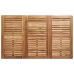 vidaXL EnsembledeRepasdeJardin 7 Pièces Teck massif