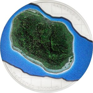 Monnaie 60 YEARS OF SELF-GOVERNMENT Rarotonga 1 Kg Kilo Argent 100$ Cook Islands 2025 (PRÉCOMMANDE)