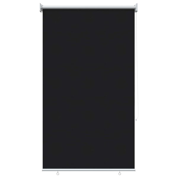 vidaXL Store roulant extérieur protection UV Noir 100 x 230 cm (L x H)