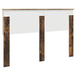vidaXL Tête de lit Chêne fumé 160 cm Bois d'ingénierie
