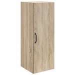 vidaXL Armoire Murale 33 x 34 5 x 90 cm Bois d'ingénierie Chêne Sonoma