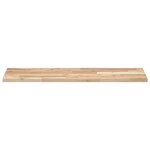 vidaXL Étagères flottantes 2 Pièces 100x30x2 cm acacia massif non traité