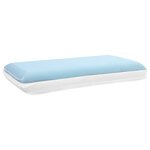 vidaXL Coussin de sommeil Uni Blanc 70 x 40 x 14 cm