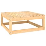 Salon de jardin meuble d'extérieur ensemble de mobilier 6 pièces avec coussins bois de pin massif 02_0016674