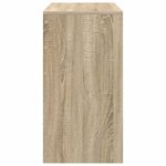 vidaXL Bureau Chêne sonoma 90 x 40 x 76 cm Bois d'ingénierie