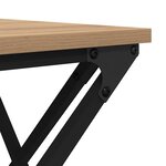 vidaXL Table basse Chêne artisanal 100 x 49 x 40 cm Bois d'ingénierie