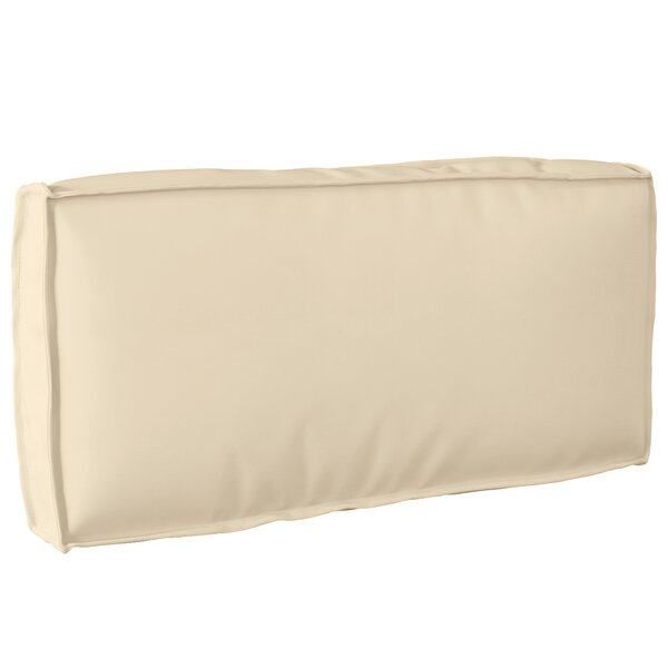 vidaXL Coussin de palette beige 80x40x12 cm en tissu Oxford