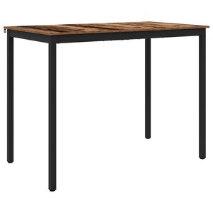 vidaXL Table de salle à manger / Table de repas Bois d'ingénierie