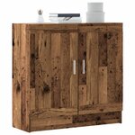 vidaXL Meuble vieux bois 82 5x30 5x80 cm bois d'ingénierie