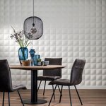 WallArt Panneaux muraux 3D Cubes 12 Pièces GA-WA07