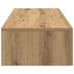 vidaXL Étagère murale avec tiroirs chêne artisanal bois d'ingénierie