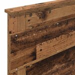 vidaXL Tête de lit Bois Ancien 100 cm Bois d'ingénierie