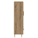 vidaXL Haut Armoire avec tiroir Chêne artisanal 69 5 x 31 x 115 cm