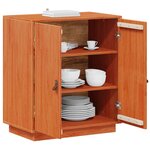 vidaXL Buffet Brun Ciré 65 5 x 40 x 75 cm Pin massif