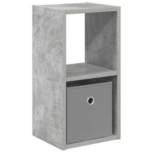 vidaXL Table de chevet Gris béton 25 5 x 22 x 49 5 cm