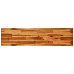 vidaXL Table console à live edge 140x40x80 cm bois d'acacia solide