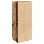 vidaXL Bibliothèque vieux bois 31x24x77 cm bois d'ingénierie