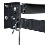 vidaXL Auvent rétractable anthracite 3x2 5 m tissu et aluminium