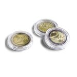 Capsules rondes ULTRA PERFECT FIT pour pièces de 2 euros. Paquet - 10 capsules