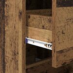 vidaXL Buffet Bois ancien 34 x 34 5 x 90 cm Bois d'ingénierie