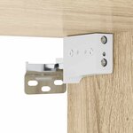 vidaXL Armoire murale chêne sonoma 60x31x70 cm bois d'ingénierie