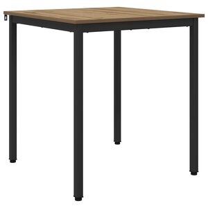 vidaXL Table de salle à manger / Table de repas MÉTAL