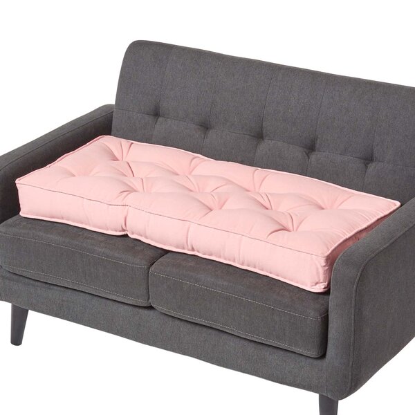 Coussin rehausseur pour canapé en coton  Rose - HOMESCAPES