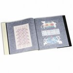 Album pour 24 feuilles entières de timbres 340 x 370 mm.