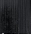 vidaXL Cloison de séparation noir 165x250 cm bambou