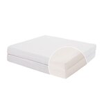 Matelas bébé pliant déhoussable en 2 parties 60 x 120 x 7 cm
