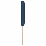 vidaXL Têtière LED bleue rembourrée de 80 cm en tissu