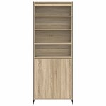 vidaXL Armoires Hautes 2 Pièces Sonoma 60 x 36 x 300 cm Bois d'ingénierie