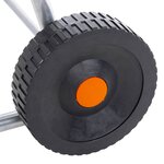 vidaXL Chariot pour enrouleur de tuyau de 80 m 1/2" ou 50 m 3/4" acier