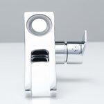 SCHÜTTE Mitigeur de lavabo à LED avec bec verseur ORINOCO chrome