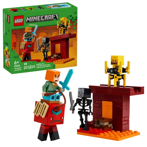 Lego 21266 - La bataille de la lave du Nether
