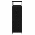 vidaXL Cabinet à chaussures avec étagère Chêne noir 100 x 34 x 112 cm